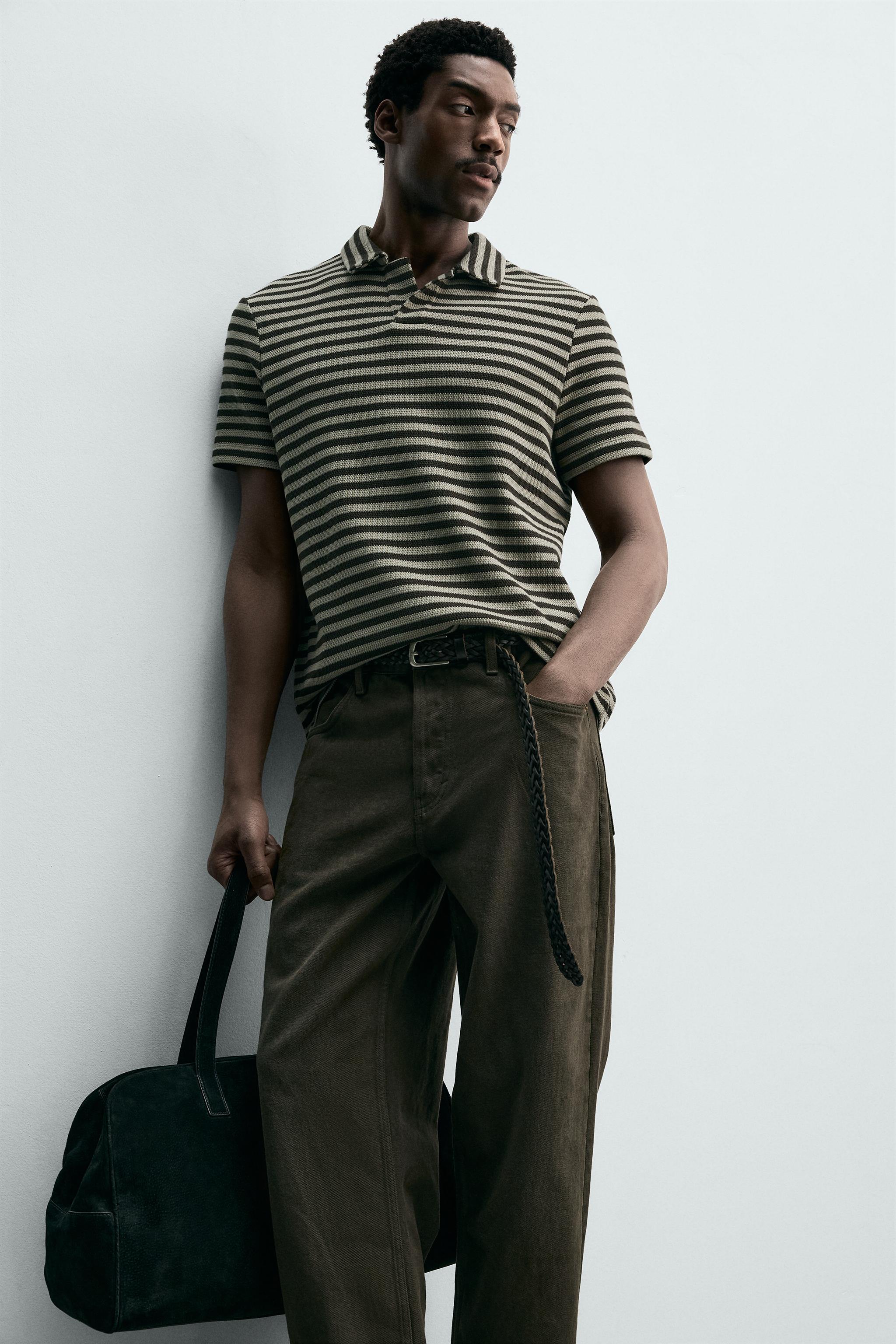 POLO REGULAR FIT STRUCTURÉ